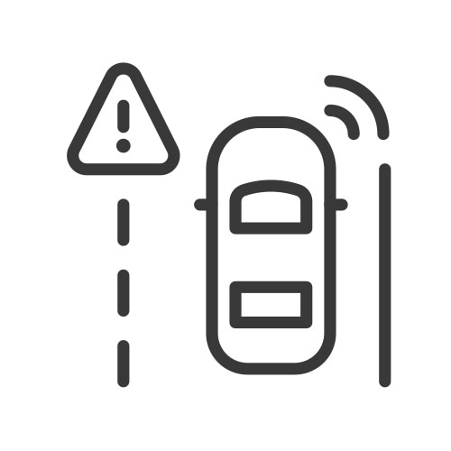 Asistencia por abandono de carril.